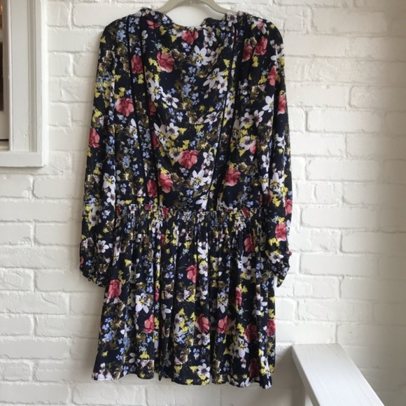 Banana Republic Floral Long Sleeve Dress - Picture 2 of 8